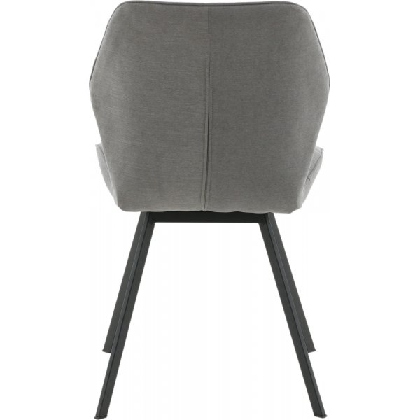 Greta ruokapöydän tuoli - Harmaa kangas Greta ruokapöydän tuoli - Harmaa kangas
