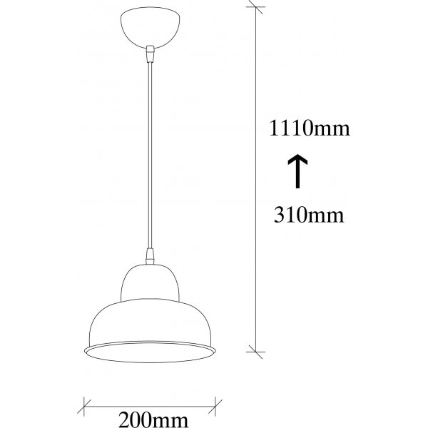 Bergamo kattovalaisin 180-S - Kulta Bergamo kattovalaisin 180-S - Kulta