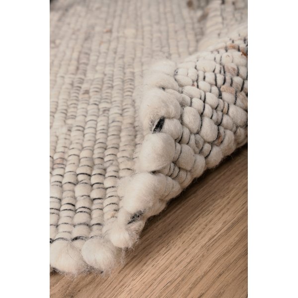 Pontus-villamatto - Valkoinen/beige