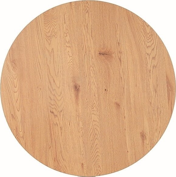 Aster ruokapöytä 120 cm - tammi/musta Aster ruokapöytä 120 cm - tammi/musta