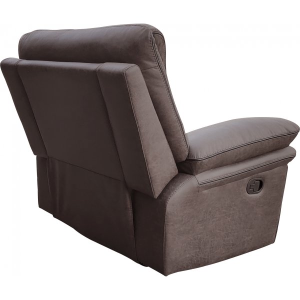 Riverdale mekanisminojatuoli - Ruskea (Mikrokuitu) + Huonekalujen puhdistus Riverdale mekanisminojatuoli - Ruskea (Mikrokuitu) + Huonekalujen puhdistus