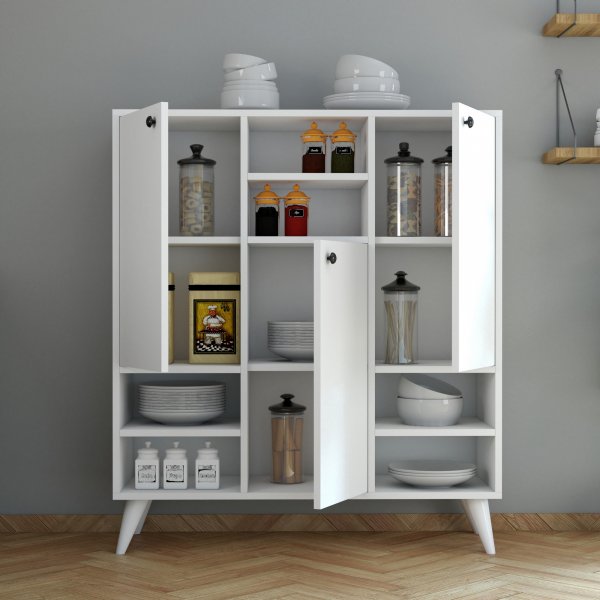 Pratica-kaappi - Valkoinen