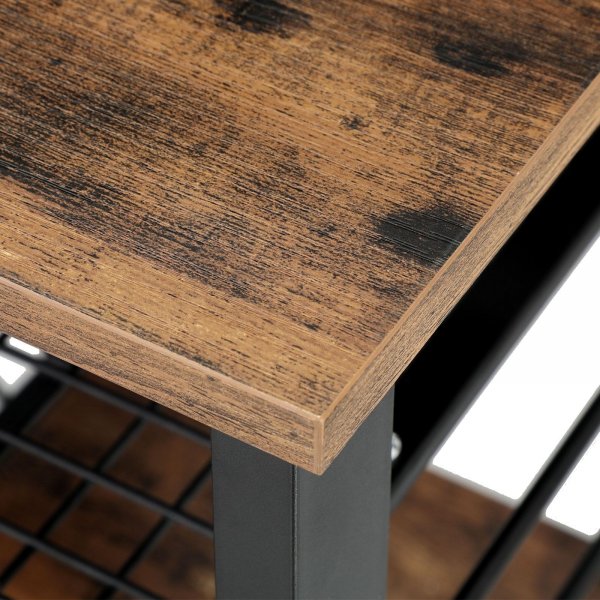 Caspar keittiön hylly - ruskea/musta Caspar keittiön hylly - ruskea/musta