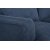 Neljn istuttava Howard Watford deluxe -kaarisohva - Sininen + Huonekalujen hoitosarja tekstiileille