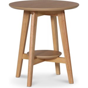 Silta pyöreä sivupöytä Ø50 cm - Tammiviilu Silta pyöreä sivupöytä Ø50 cm - Tammiviilu