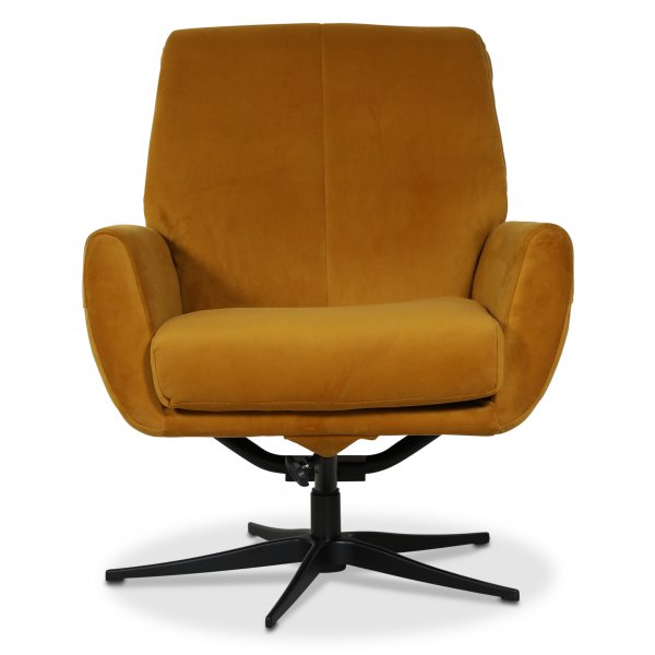 Smilla-nojatuoli (Recliner) - Keltainen sametti Smilla-nojatuoli (Recliner) - Keltainen sametti