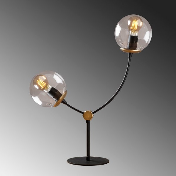 Chromozom-pöytävalaisin - musta Chromozom-pöytävalaisin - musta