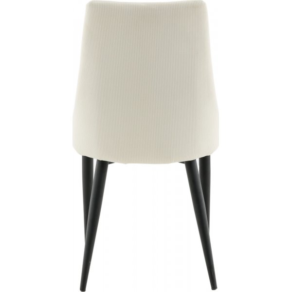 Laila ruokatuoli - beige vakosametti