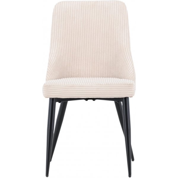 Leone ruokatuoli - beige vakosametti Leone ruokatuoli - beige vakosametti