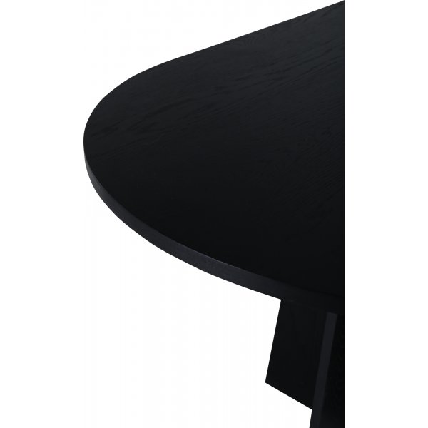 Bootcut ruokap�yt� 230 x 115 cm - Musta