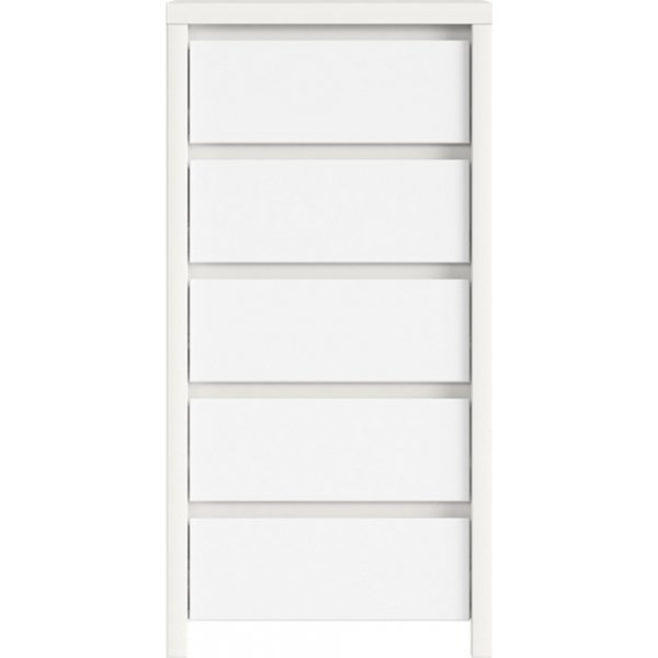 Kaspian lipasto 56 x 112,5 cm - Valkoinen Kaspian lipasto 56 x 112,5 cm - Valkoinen