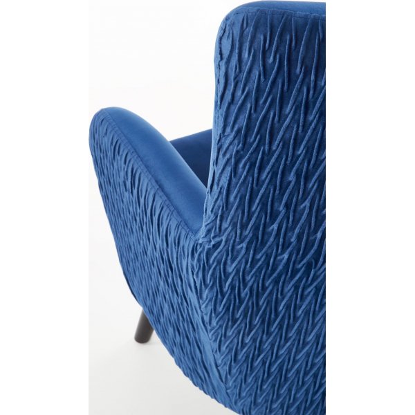 Maurice nojatuoli - Tummansininen