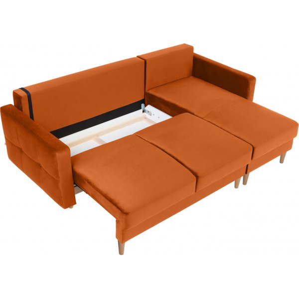 Noret vuodesohva divaani sohva - oranssinpunainen