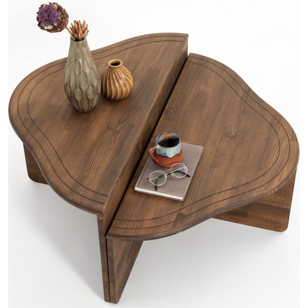 Altopiano sohvapöytä 90 x 45 cm - Pähkinä Altopiano sohvapöytä 90 x 45 cm - Pähkinä