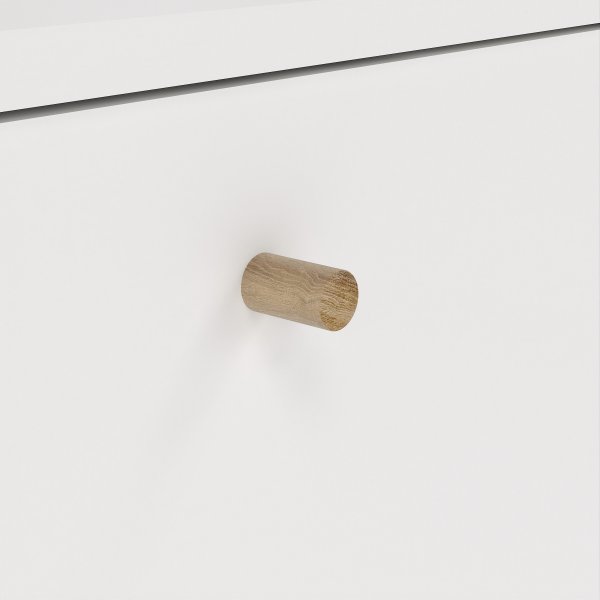 Kenkäkaappi Bodo | 3 taitto-ovea | Valkoinen Kenkäkaappi Bodo | 3 taitto-ovea | Valkoinen