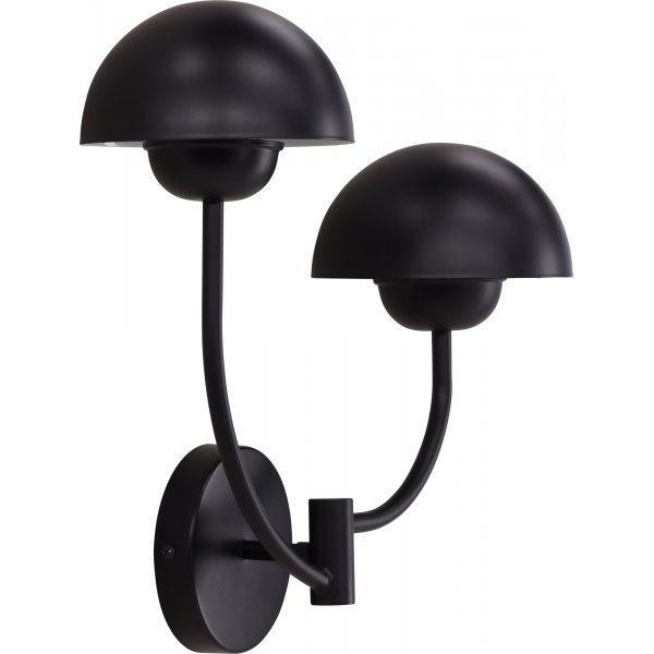 Lykkarna seinävalaisin - musta Lykkarna seinävalaisin - musta