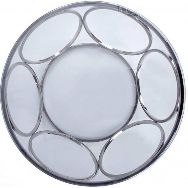 Harlow sohvapöytä Ø80 cm - Kromi Harlow sohvapöytä Ø80 cm - Kromi