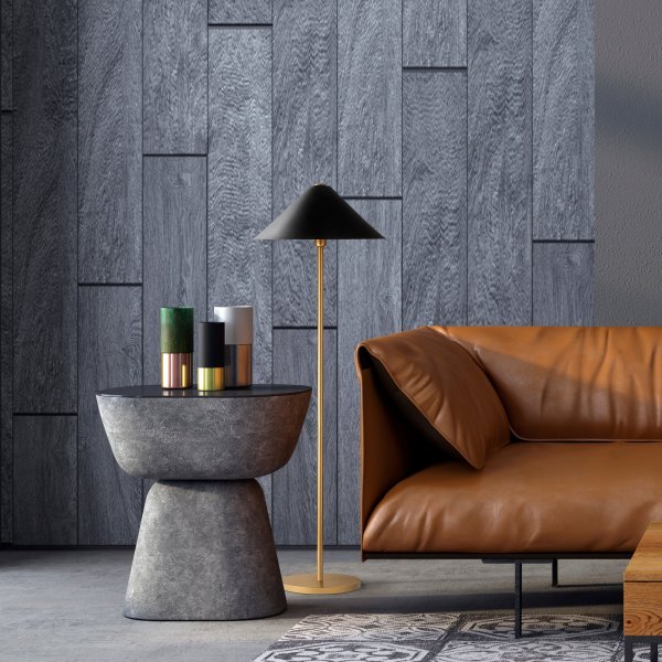 Misha lattiavalaisin 11511 - Kulta/musta Misha lattiavalaisin 11511 - Kulta/musta