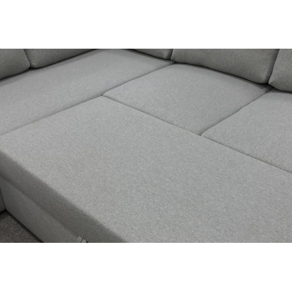 Trn U-sohva vuodesohva - Oikea + Huonekalujen tekstiilien puhdistus