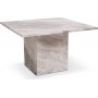 Level sohvapyt 75x75 cm - Harmaa beige marmori