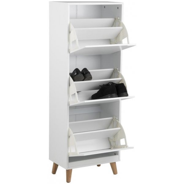 Allentown-kenkäkaappi - Valkoinen Allentown-kenkäkaappi - Valkoinen