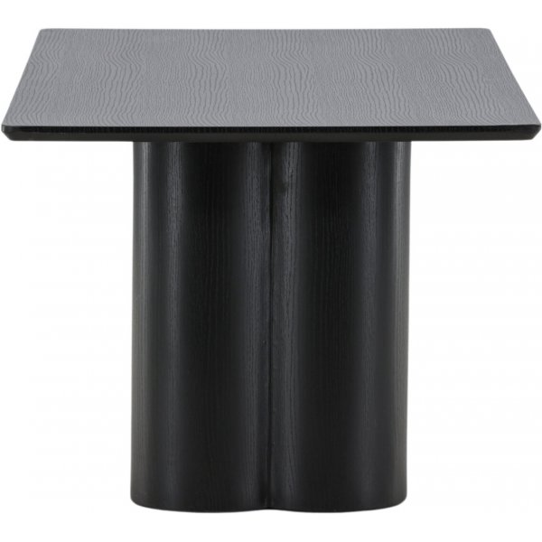 Sohvapyt 120x60 cm mustaksi petsattu tammi - Olivia