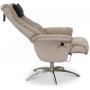 Ullrik nojatuoli lampaannahkaa - Beige lampaannahka