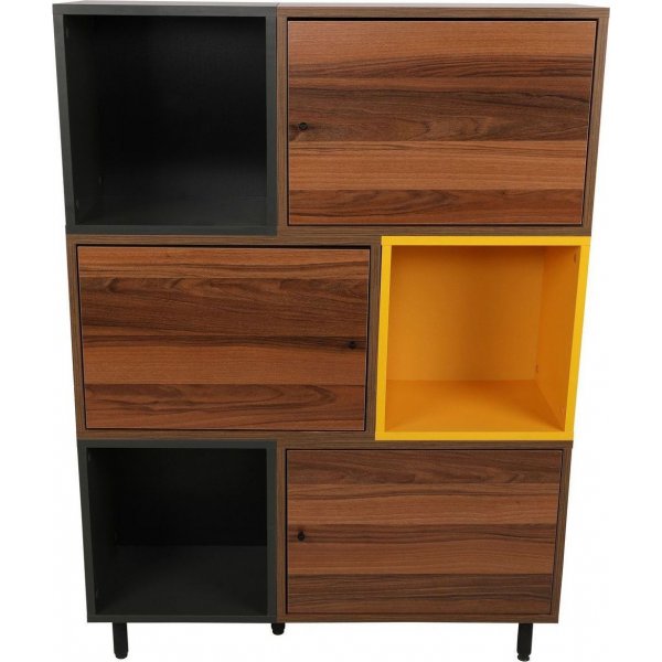 Bengo-kirjahylly - p�hkin�/antrasiitti/keltainen