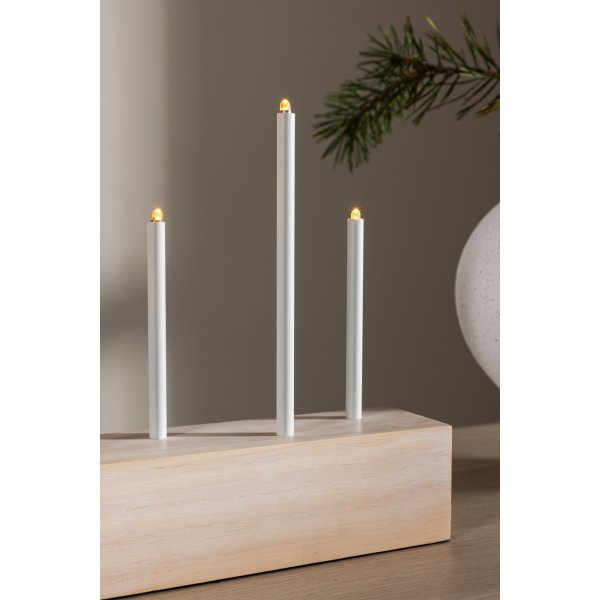 Kungsberget pöytävalaisin - Whitewash Kungsberget pöytävalaisin - Whitewash