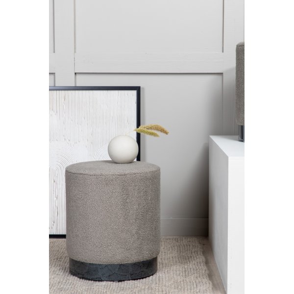 Remi pouf - harmaa beige nalle Remi pouf - harmaa beige nalle