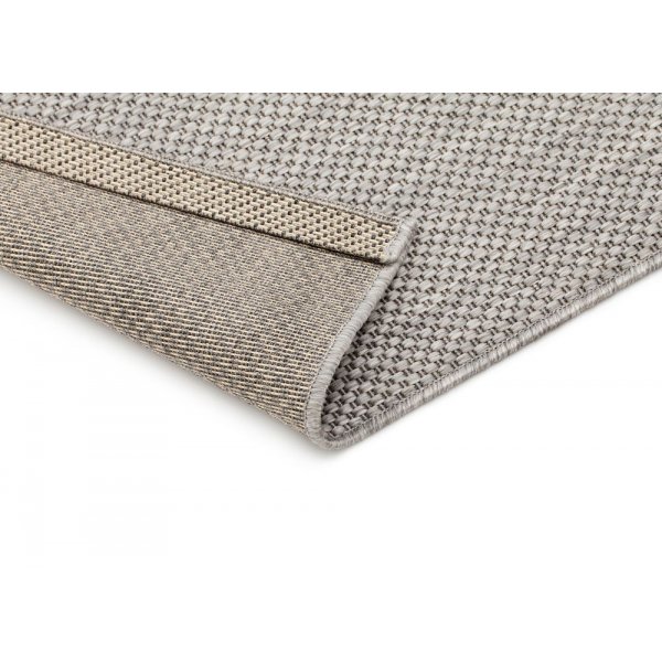 Litteä kudottu matto Eleanora - harmaa Litteä kudottu matto Eleanora - harmaa