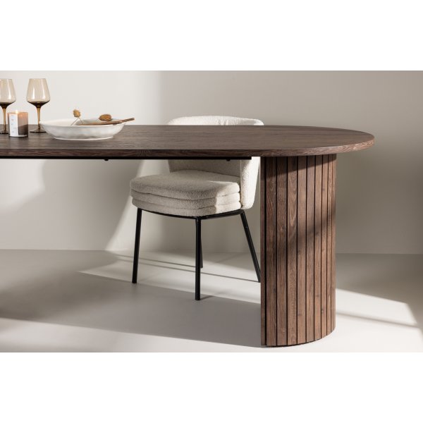 Härön ruokapöytä 200 x 90 cm - Mocca Härön ruokapöytä 200 x 90 cm - Mocca