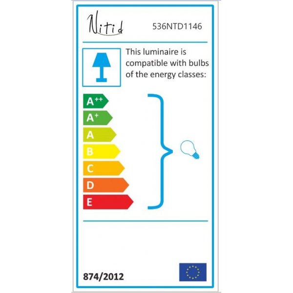 Antler pöytävalaisin - pähkinä/musta Antler pöytävalaisin - pähkinä/musta