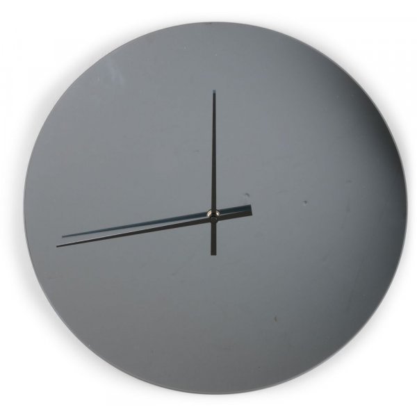 Sein�kello Kultainen iso - Harmaa