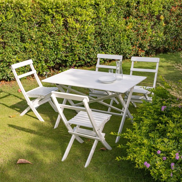 Bj�rk� ulkotuoli - Valkoinen