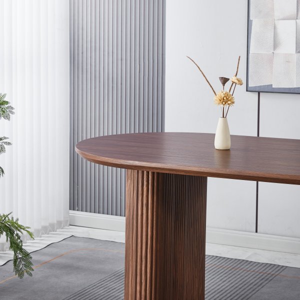 Callum ruokapöytä 180x90 cm - Tummanruskeaksi petsattu tammi Callum ruokapöytä 180x90 cm - Tummanruskeaksi petsattu tammi