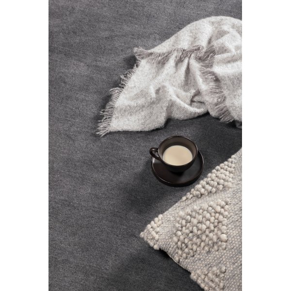 Bella-villamatto - Tummanharmaa