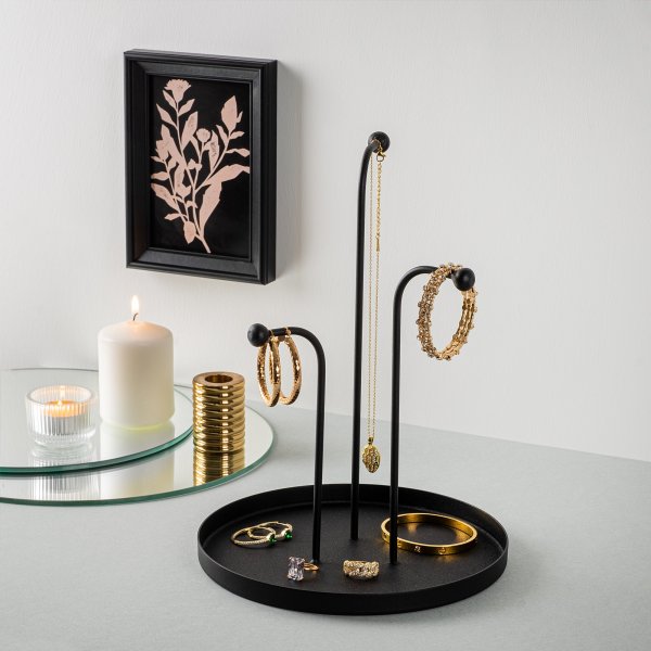 Leros koristelautanen - musta Leros koristelautanen - musta