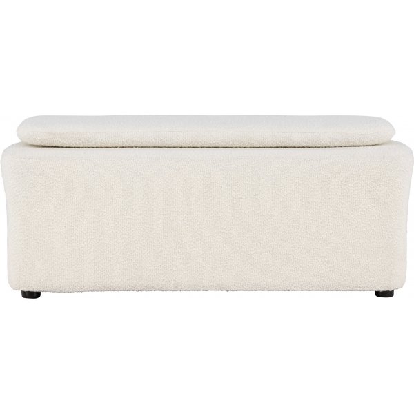 Laurel pouf - Valkoinen boucle