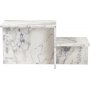 Harmony sohvapyt 80 x 40 cm - Freesia-marmori