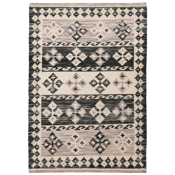 Kilim matto Idaho - harmaa