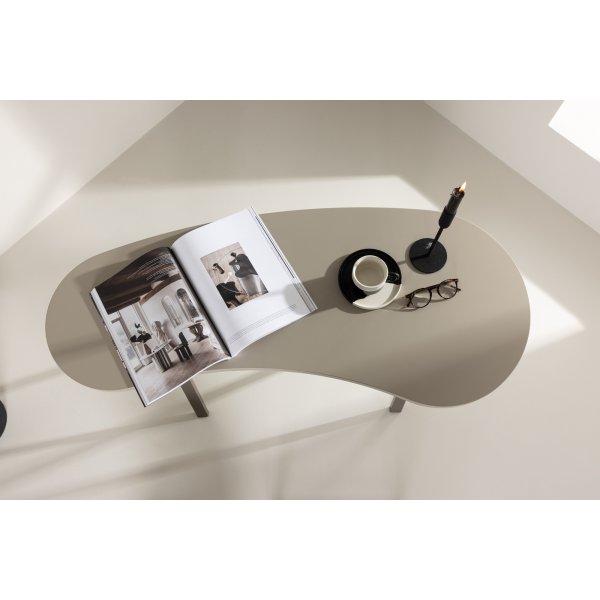 Holmestrand työpöytä 115 x 50 cm - beige/ruskea Holmestrand työpöytä 115 x 50 cm - beige/ruskea