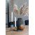 Rafa kynttilnjalka - Vihre marmori/messinki