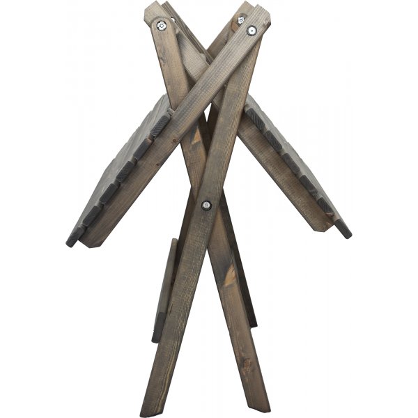 Wilma ulkoryhmäpöytä 65 x 65 cm sis. 2 Knohult-tuolia - Harmaa Wilma ulkoryhmäpöytä 65 x 65 cm sis. 2 Knohult-tuolia - Harmaa