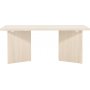 Bassholmen ruokapyt 180 x 90 cm - Whitewash