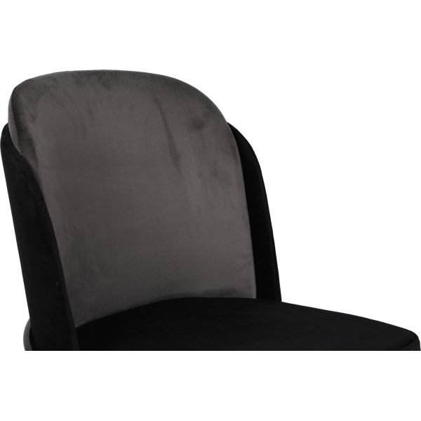 Doris ruokapöydän tuolisarja - harmaa/musta Doris ruokapöydän tuolisarja - harmaa/musta