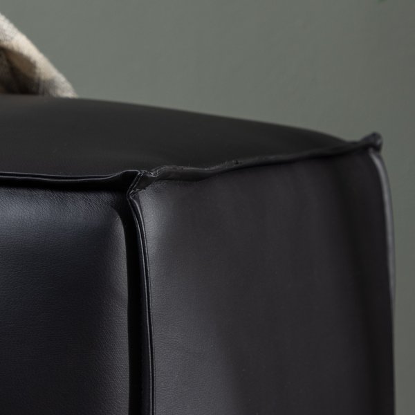 Palmero pouf - musta