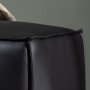 Palmero pouf - musta