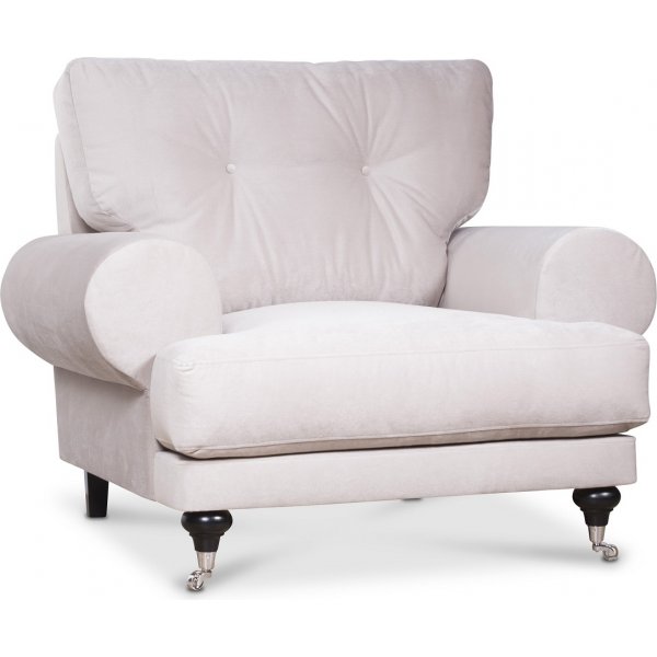 Andrew nojatuoli - Beige (sametti) Andrew nojatuoli - Beige (sametti)