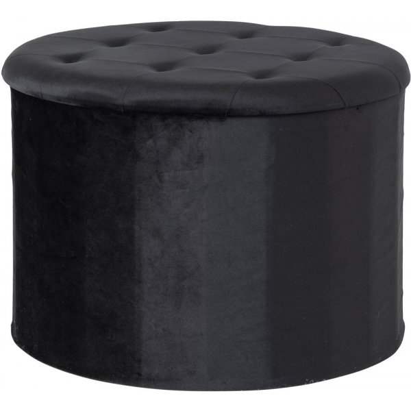 Turup Pouf - musta